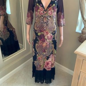 Michal Negrin Long Black Size Small